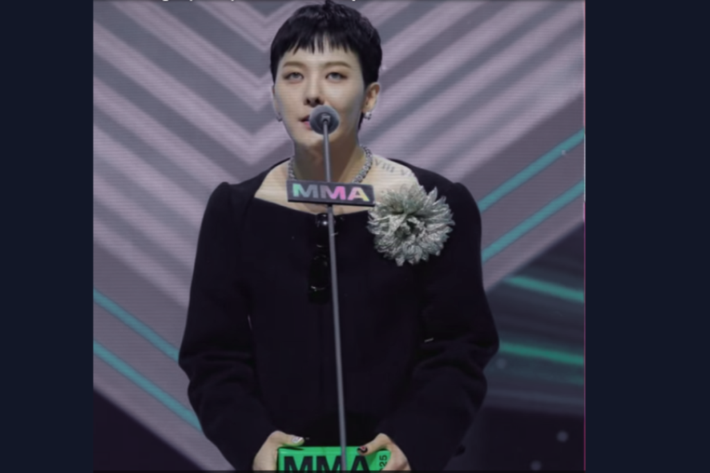 G Dragon at Melon Music Awards 2025