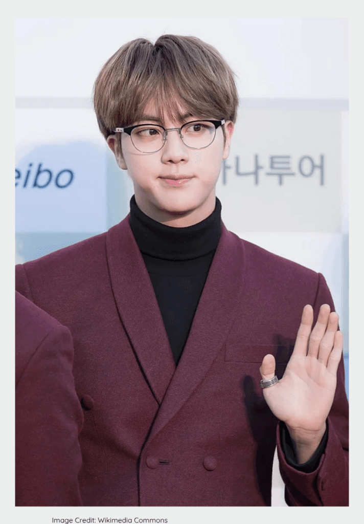 Jin stands out among best male kpop vocalists 2025