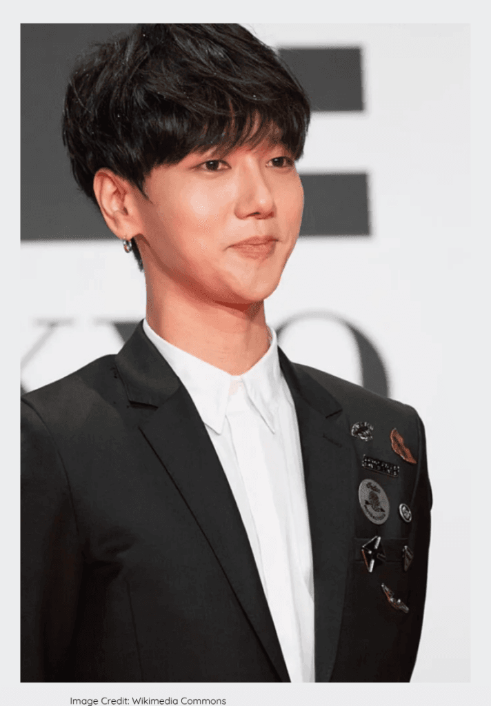 Yesung celebrated among top kpop singers 2025