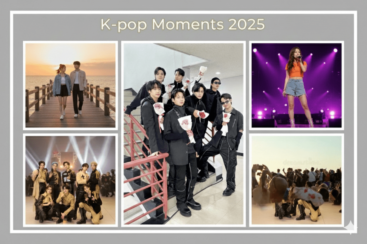 Read more about the article 7 K-pop Moments 2025 That Shook Fandom (BTS, Stray Kids)