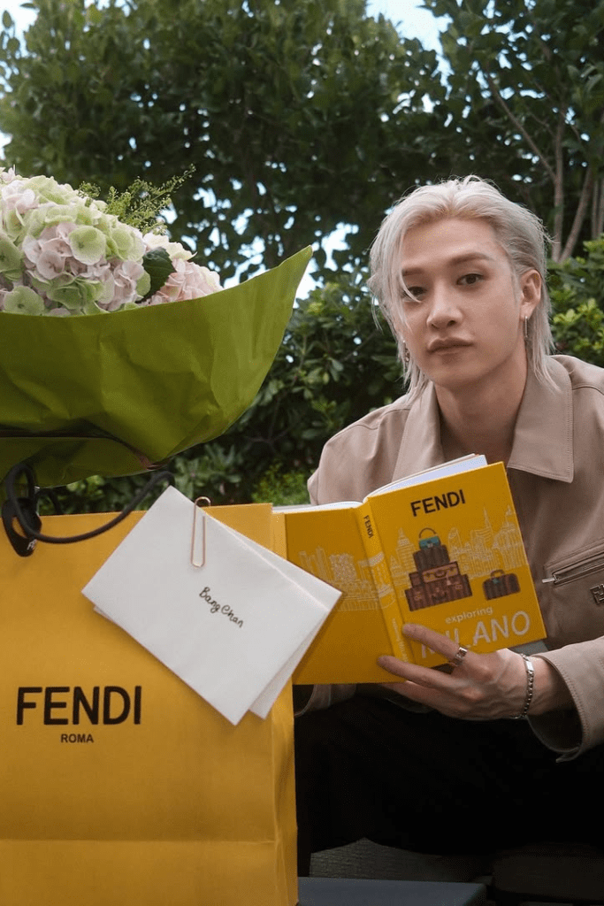 Bang Chan at Fendi event 2025