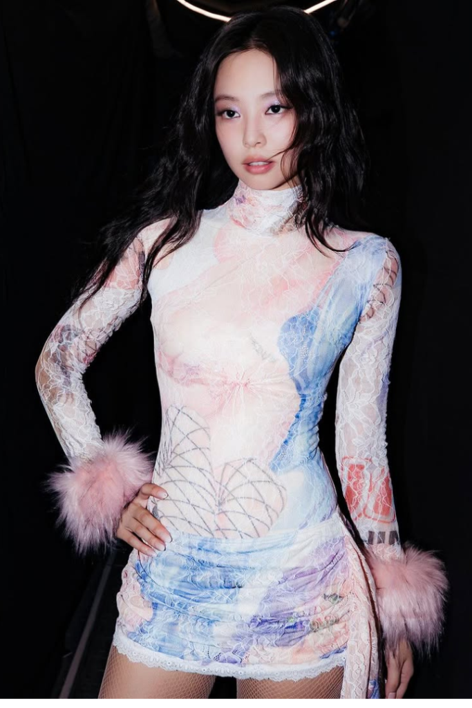 Jennie BLACKPINK richest idol 2025 net worth, Chanel ambassador Jennie fashion week look