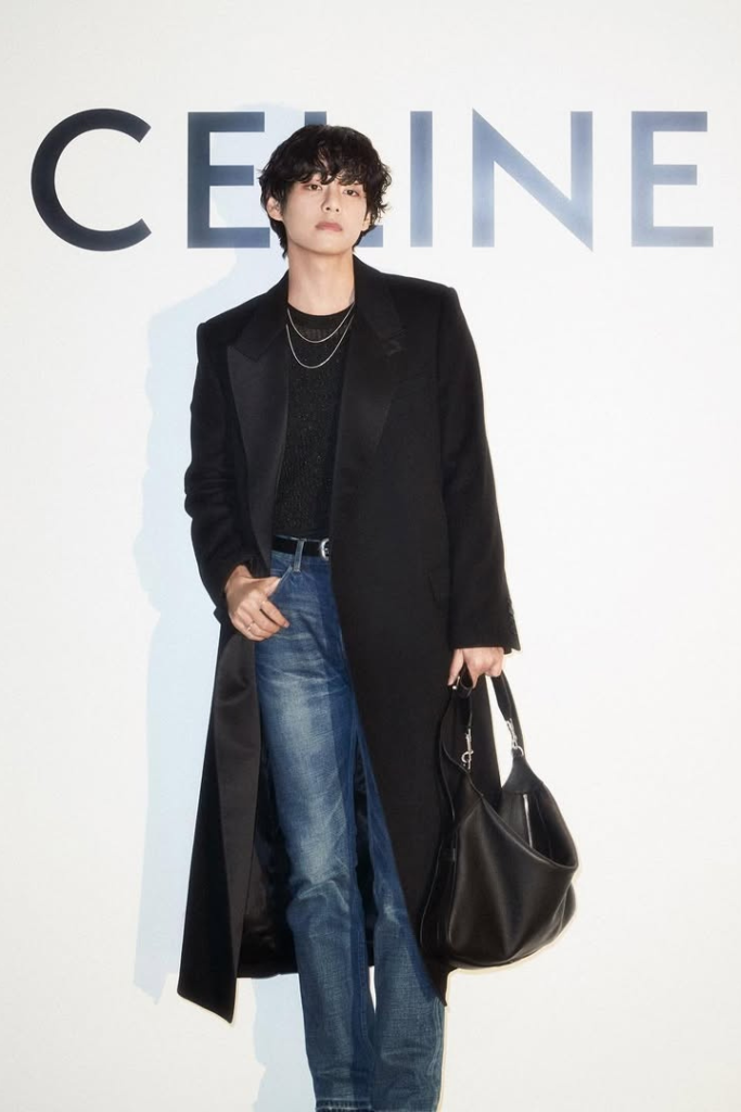 V at CELINE event 2025