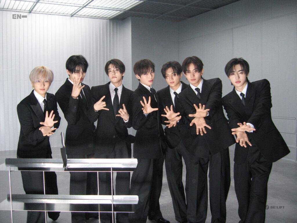 ENHYPEN K-pop group December 2025 brand reputation active fandom participation scores