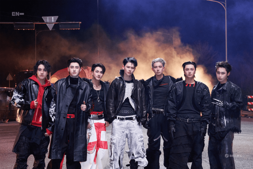 ENHYPEN during THE SIN : VANISH promotions