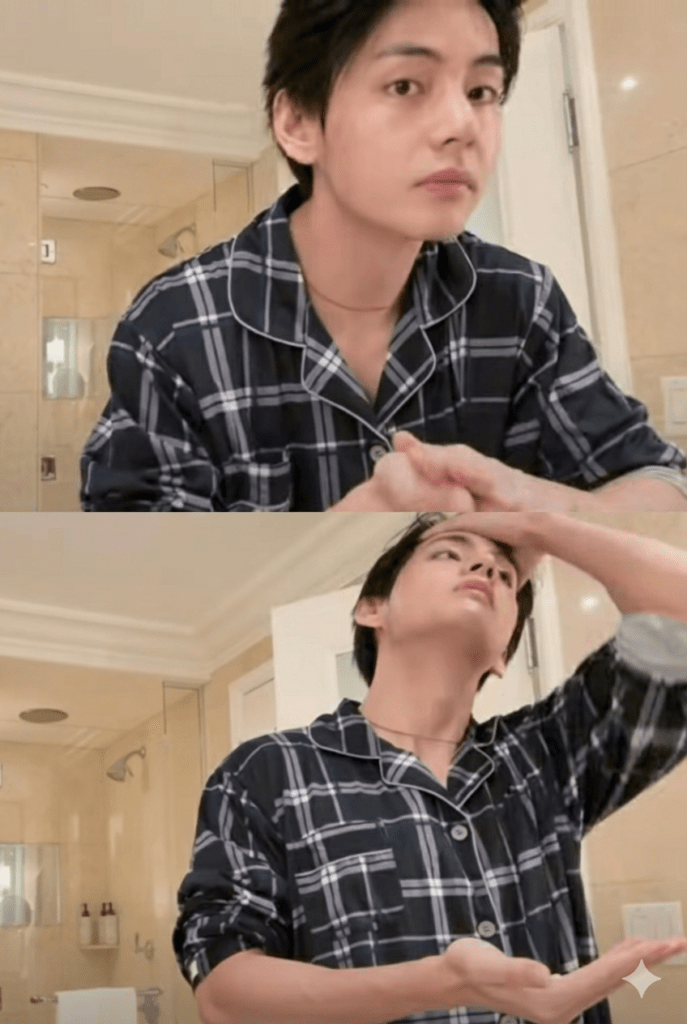 V at the vogue event 2025 amid v jennie dating 