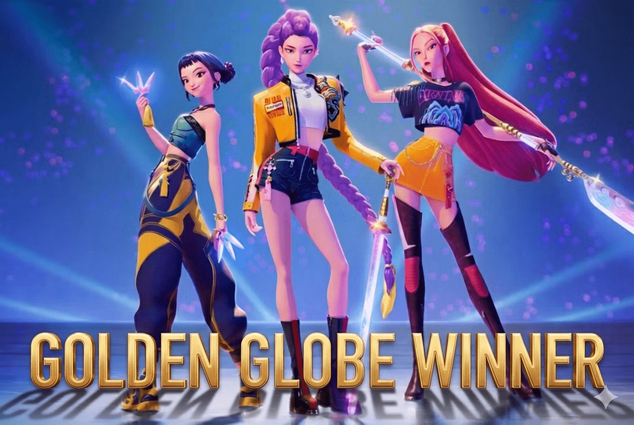 Read more about the article KPop Demon Hunters Golden Globe 2026: Historic Double Win