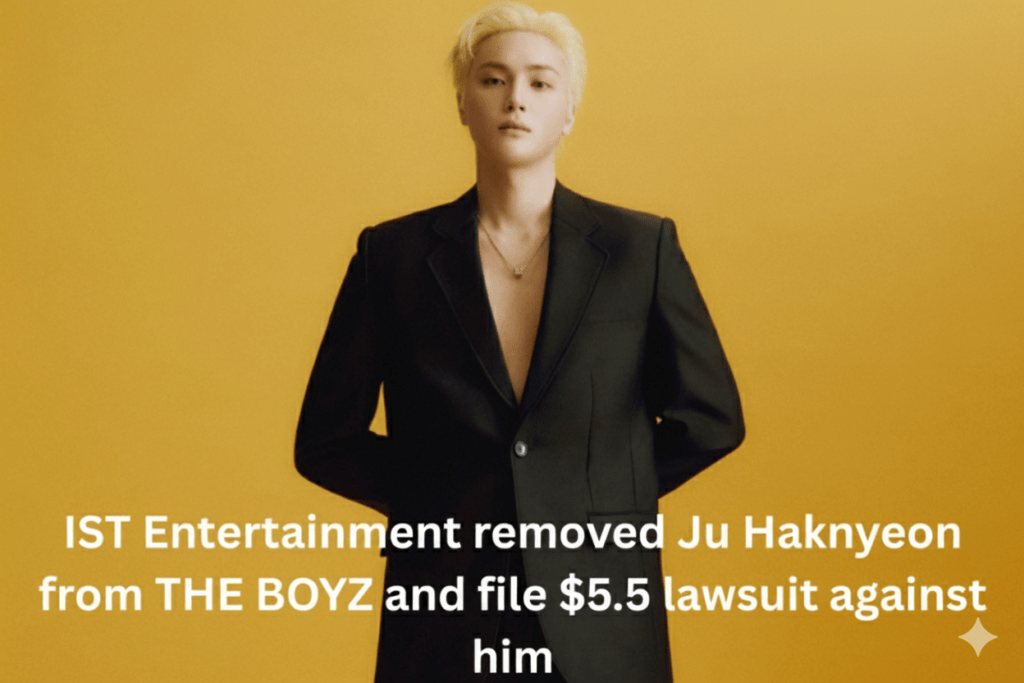 THE BOYZ Ju Haknyeon scandal 2025 removal prostitution allegations lawsuit