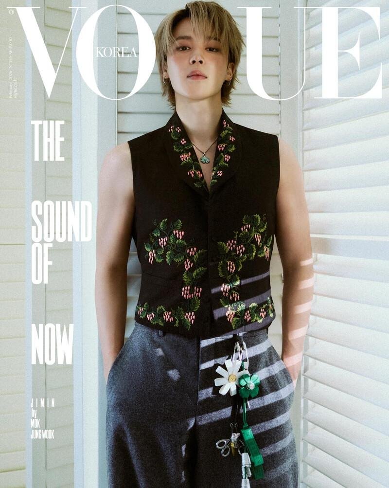 Jimin BTS Vogue Korea cover record breaking sales K-pop fashion icon magazine feature