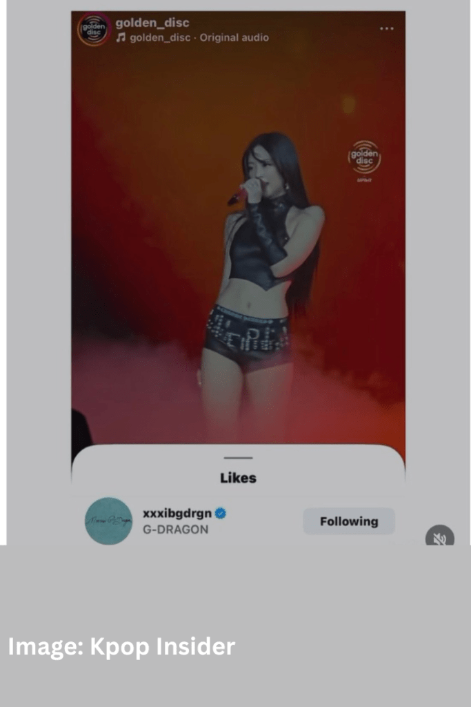 G Dragon and Jennie controversy 2026 at GDA 2026