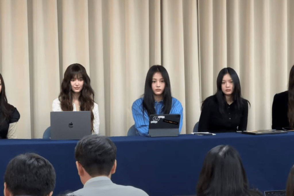 new Jeans press conference 2024