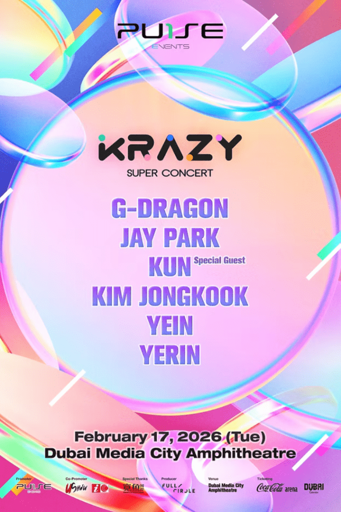 G-Dragon set to headline Krazy Super Concert in Dubai