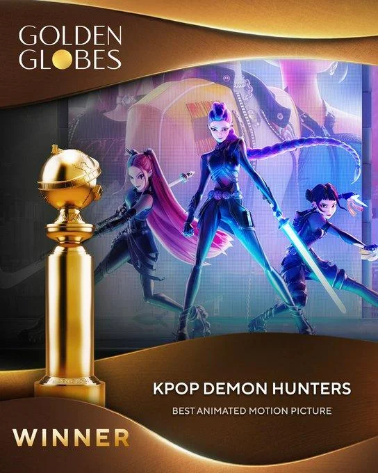 KPop Demon Hunters Golden Globe 2026