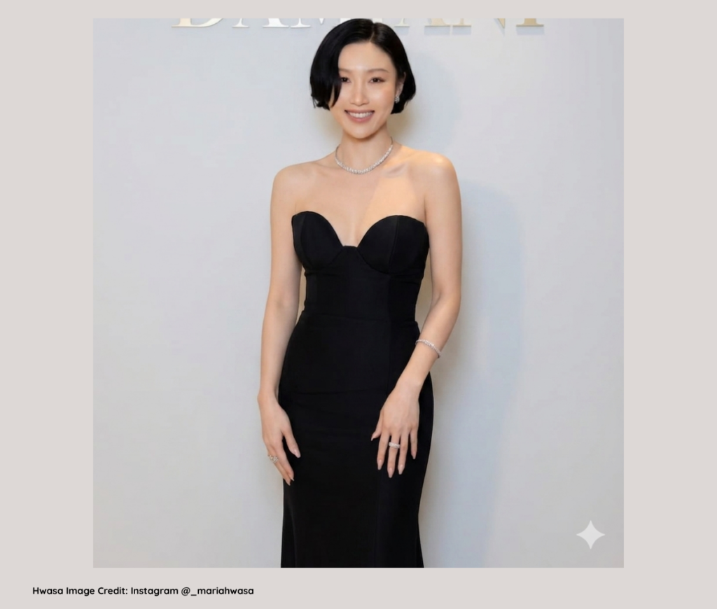 MAMAMOO Hwasa breaking Korean beauty standards with tanned skin and curves