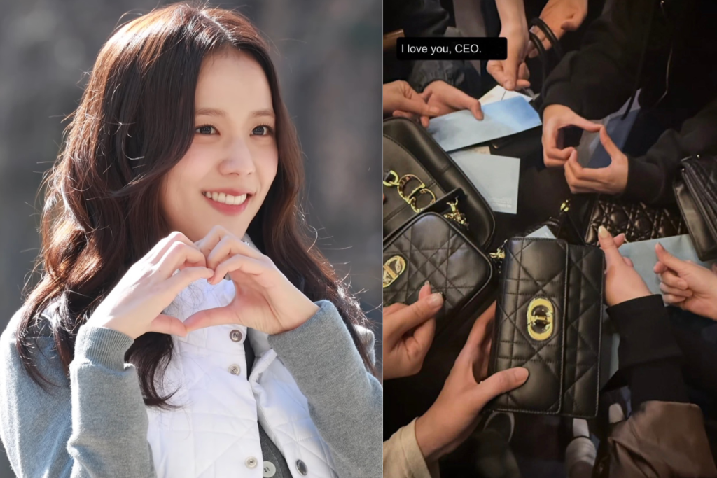 BLACKPINK’s Jisoo Gifts Luxury Dior Bags To Staff