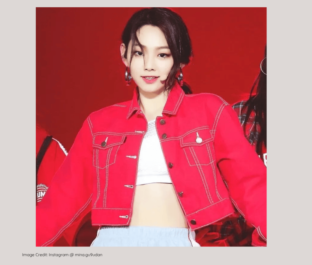 Gugudan Mina smart Kpop idol high IQ ranking and academic success