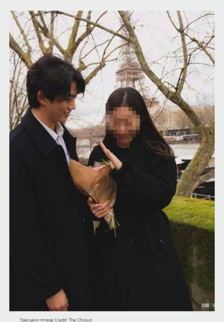 2PM Taecyeon and his fiancée at their 2025 private engagement ceremony