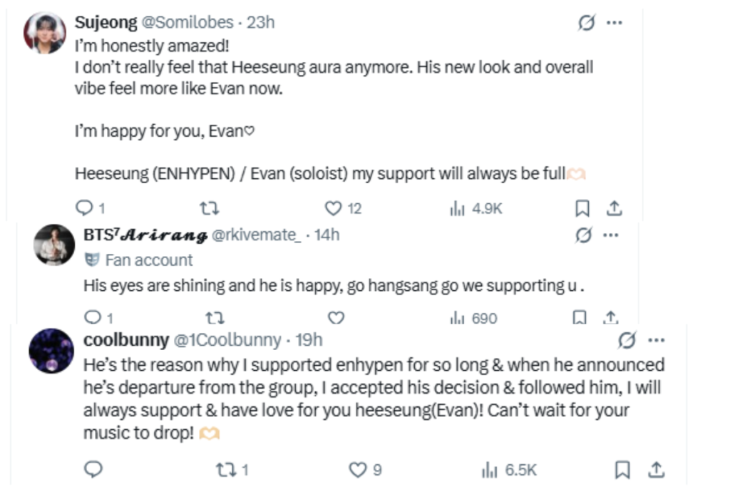 Heartbreaking Fan Comments on Heeseung’s Departure from ENHYPEN