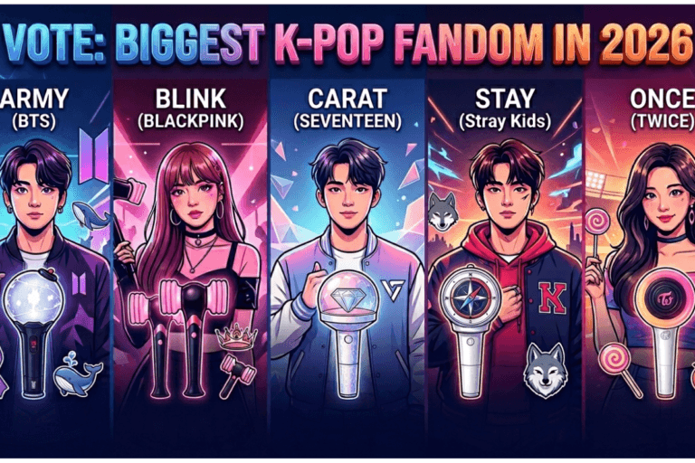 Cast Your Vote: Biggest K-Pop Fandom In 2026