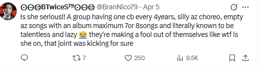 Netizen reaction to Rosé claiming BLACKPINK members never want to rest.