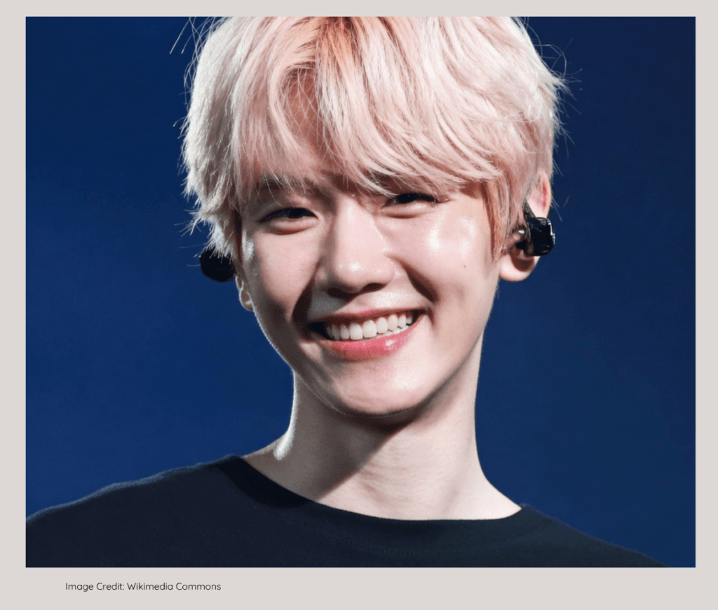 EXO Baekhyun, trending most searched male idol on YouTube Korea 2026.
