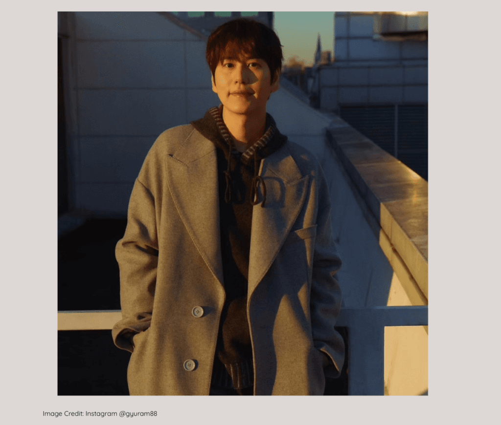 Super Junior Kyuhyun, whose father owns a wealthy, successful academy.
