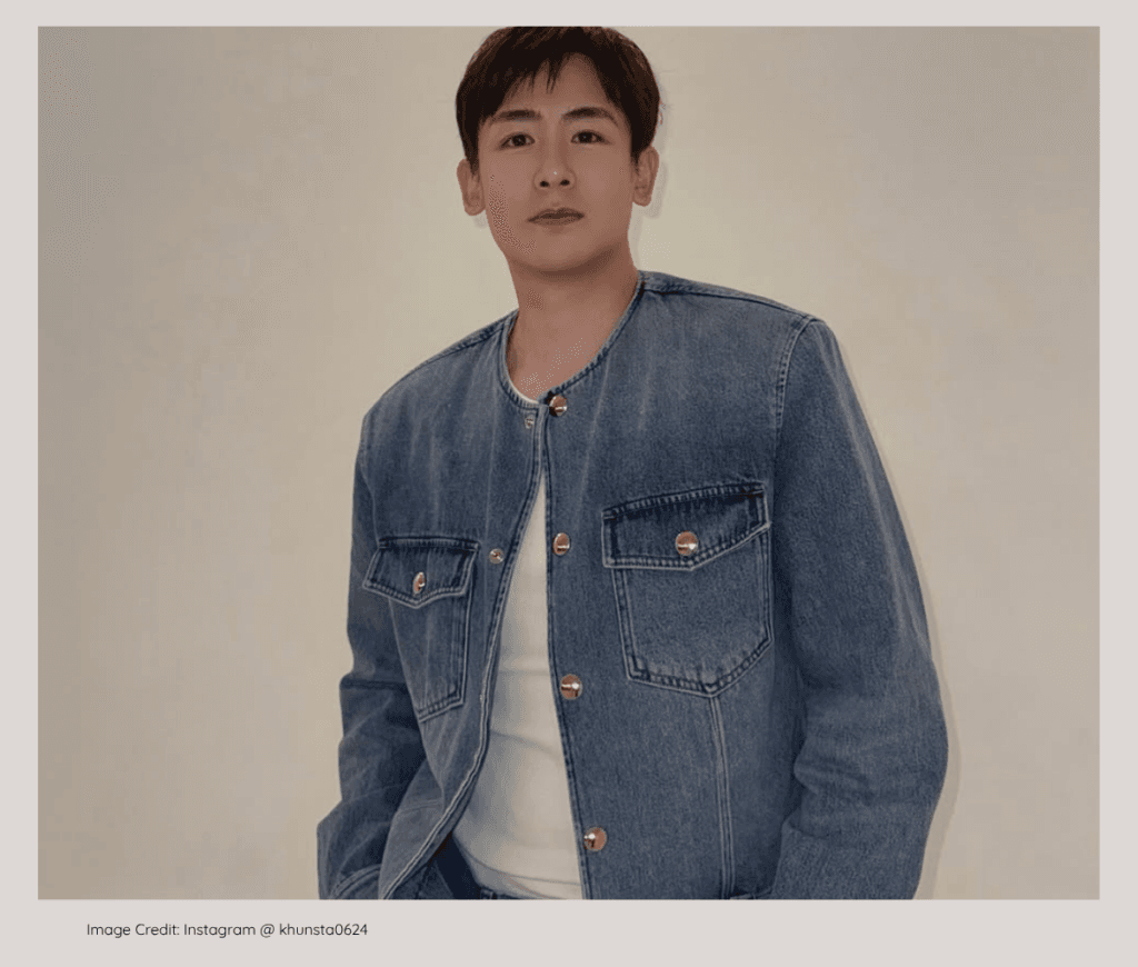 2PM Nichkhun smiling, known as Thailand’s prince from a wealthy background.