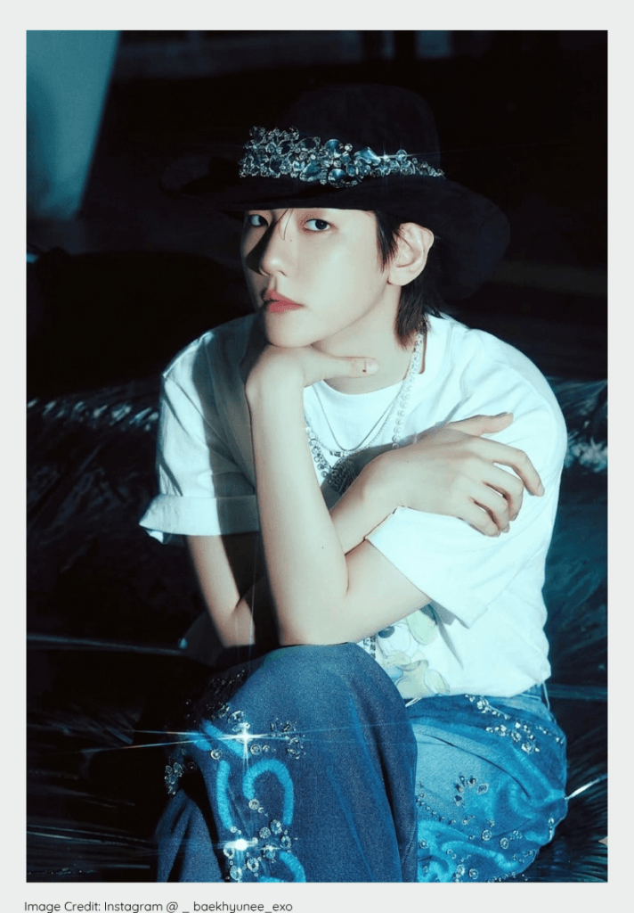 EXO Baekhyun, one of the most attractive K-pop stars of all time.
