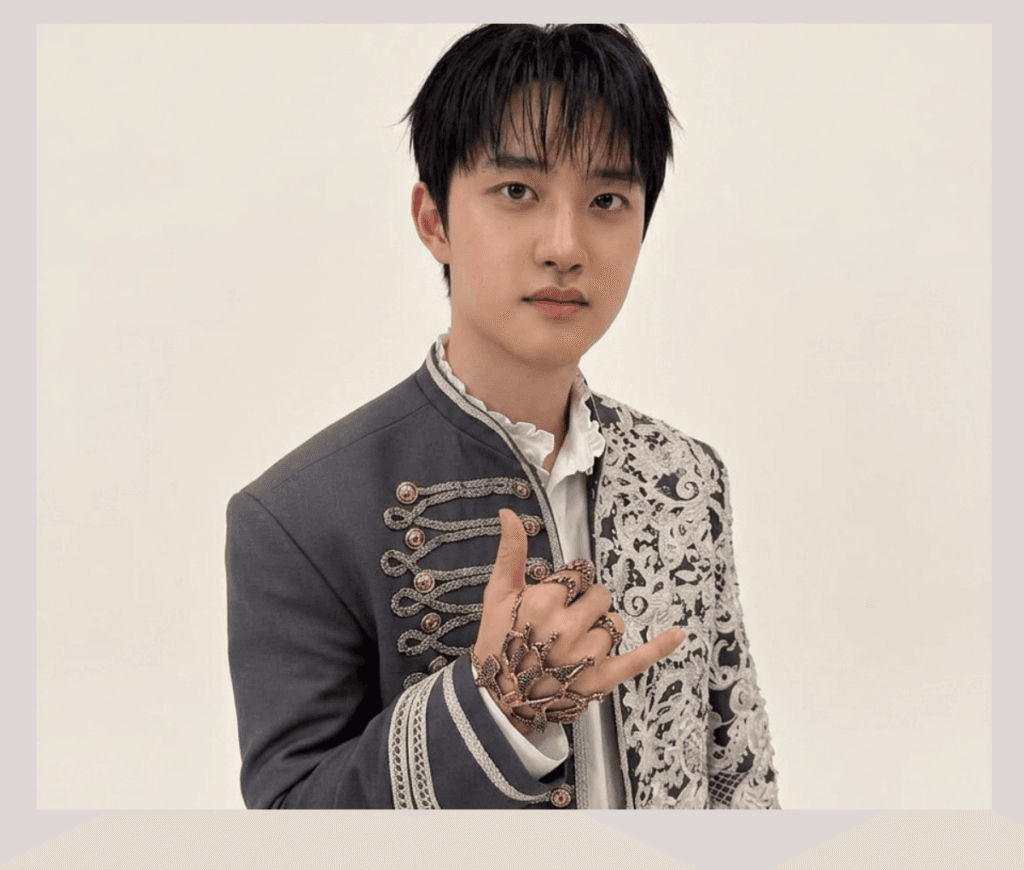 EXO D.O. trending as a top searched male idol on YouTube Korea.