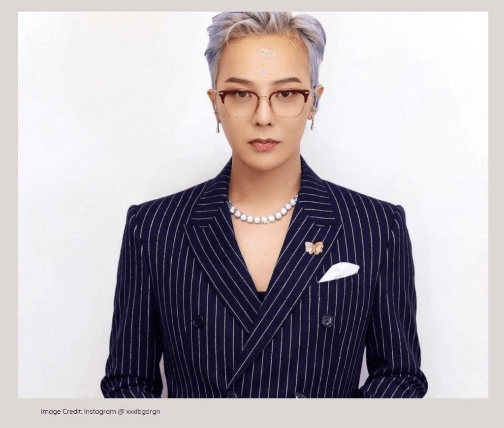 BIGBANG G-Dragon, most searched legendary male idol on YouTube Korea 2026.