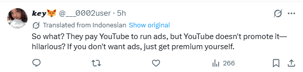Supporter highlighting BABYMONSTER global discovery through YouTube music video ads.