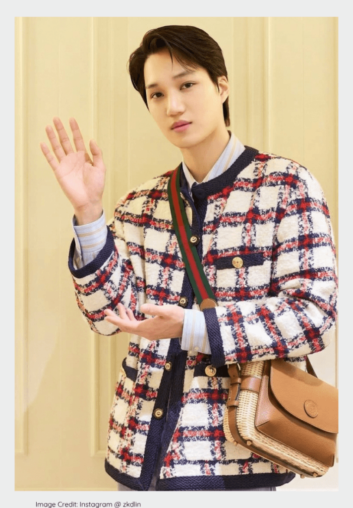 Kai from EXO, celebrated for his talent among 2026 K-pop stars.