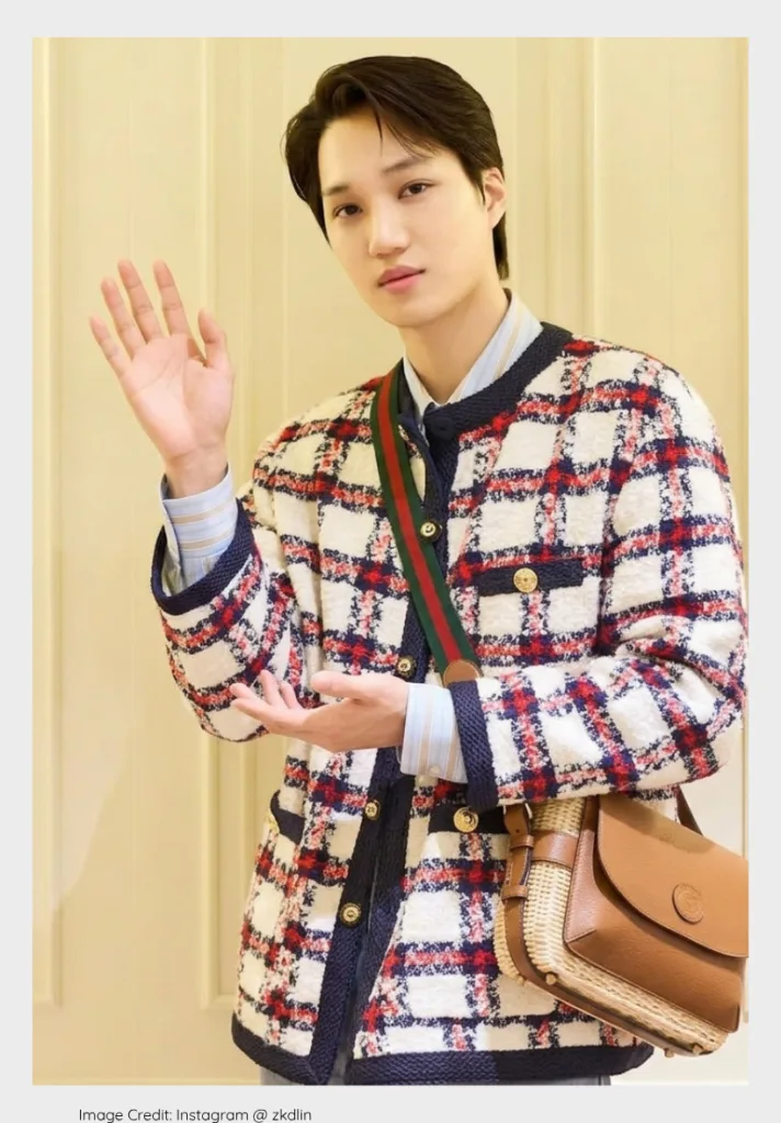 Kai from EXO, celebrated for his talent among 2026 K-pop stars.