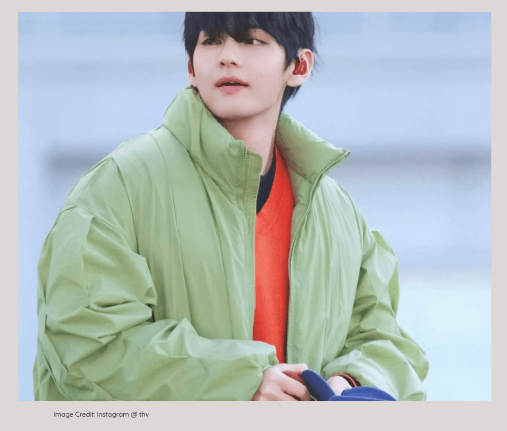 BTS V, among the most searched male idols on YouTube Korea 2026.