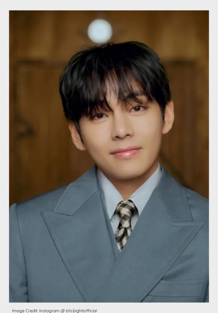 V from BTS ranked among Famous Kpop Idols 2026