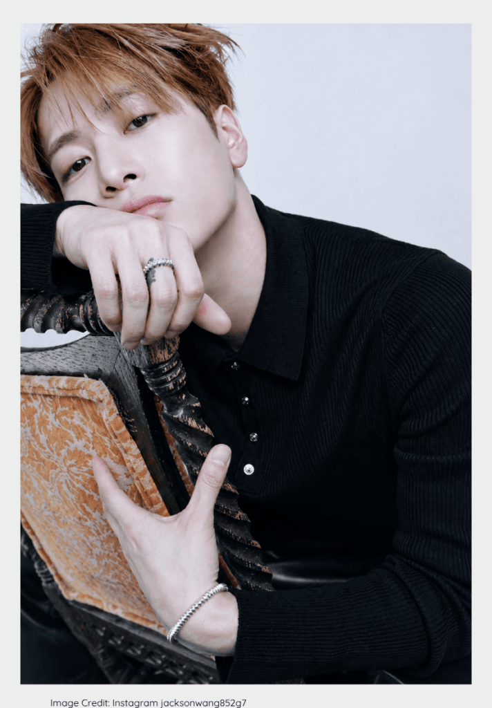 Jackson Wang Displaying his Stunning Visuals