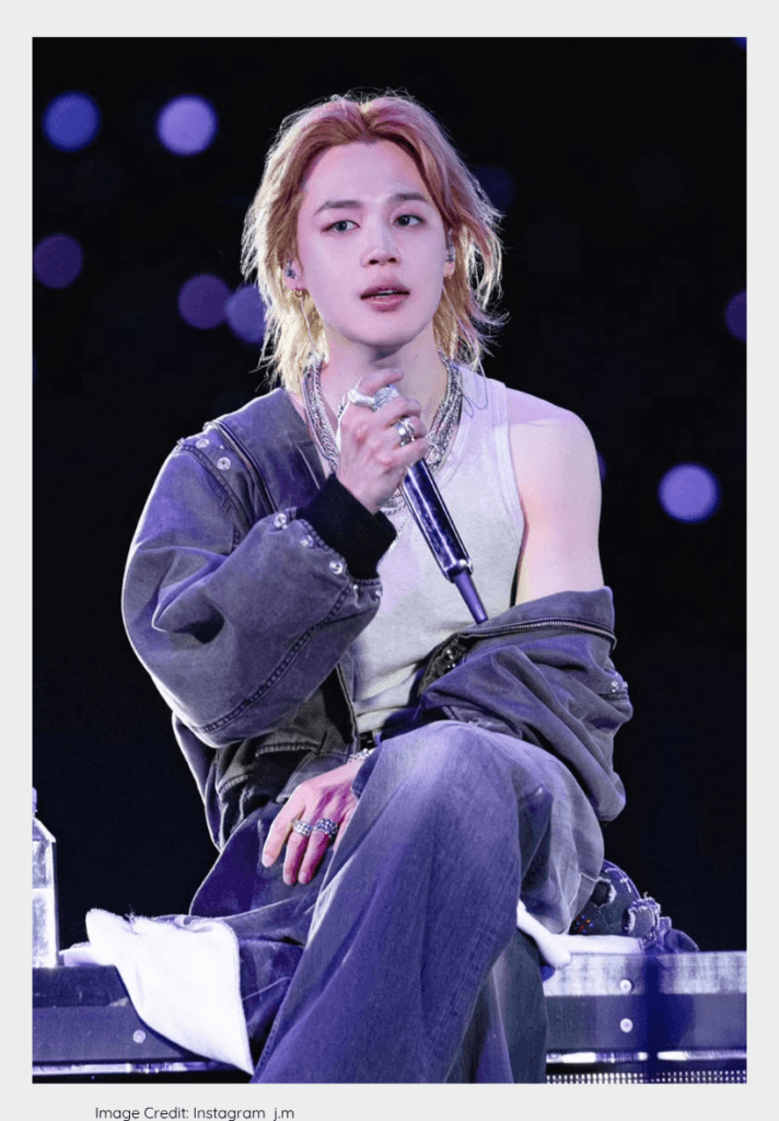 Jimin on 2026 Arirang Tour, one of the most powerful kpop idols. 