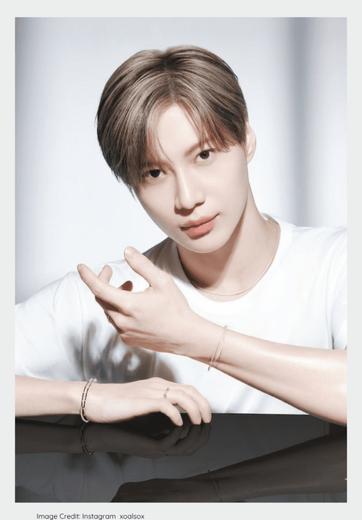 SHINee's Taemin executing a flawless dance move at his 2026 solo concert.