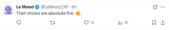 X posts showing fans reacting to sold-out BIGBANG 2026 tour Oakland tickets.