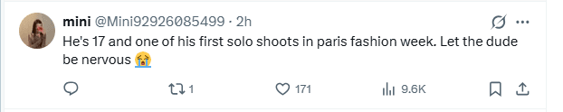 Fans supporting and defending CORTIS Seonghyeon amid Dior show backlash.