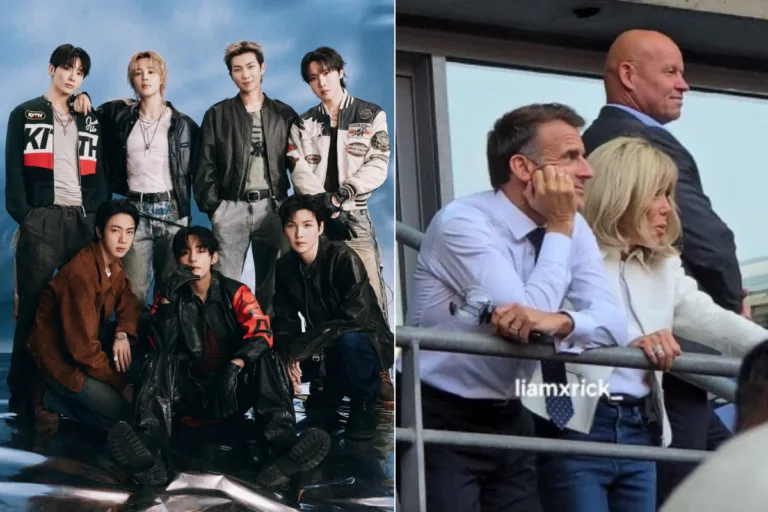 French President Emmanuel Macron Attended BTS Concert